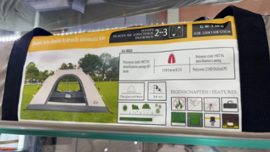 LF003-004 | LFO GJ-2022 XS Automatic Pop-up Tent | Single-layer | Tent 1-2 person | LF003 | LF004