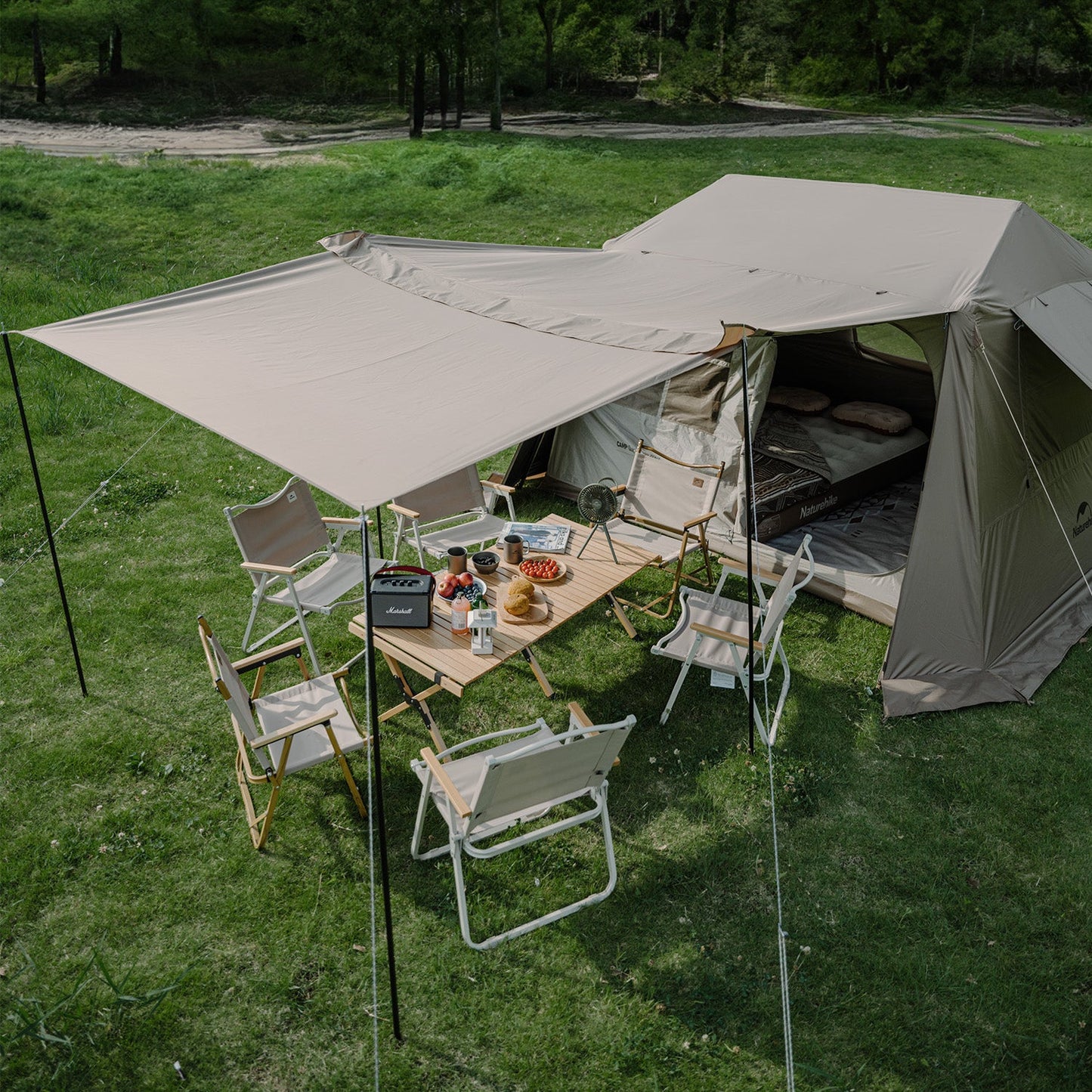 NH001 | NATUREHIKE Village 6.0 2nd Generation Quick Open Tent CNK2300ZP021