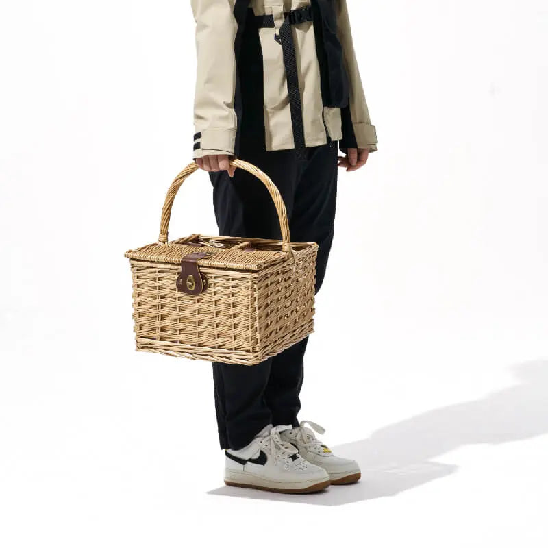 MG040 | MOBI GARDEN NX21671110 _ Handled Picnic Basket