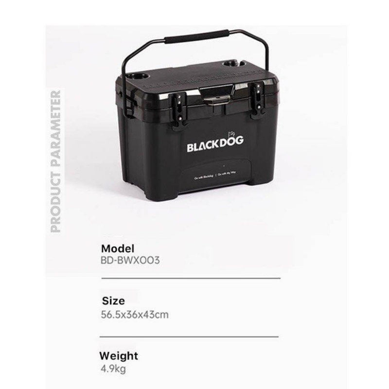 BD046 | BLACKDOG BD-BWX003 _ Camping PP Cooler Box 26L