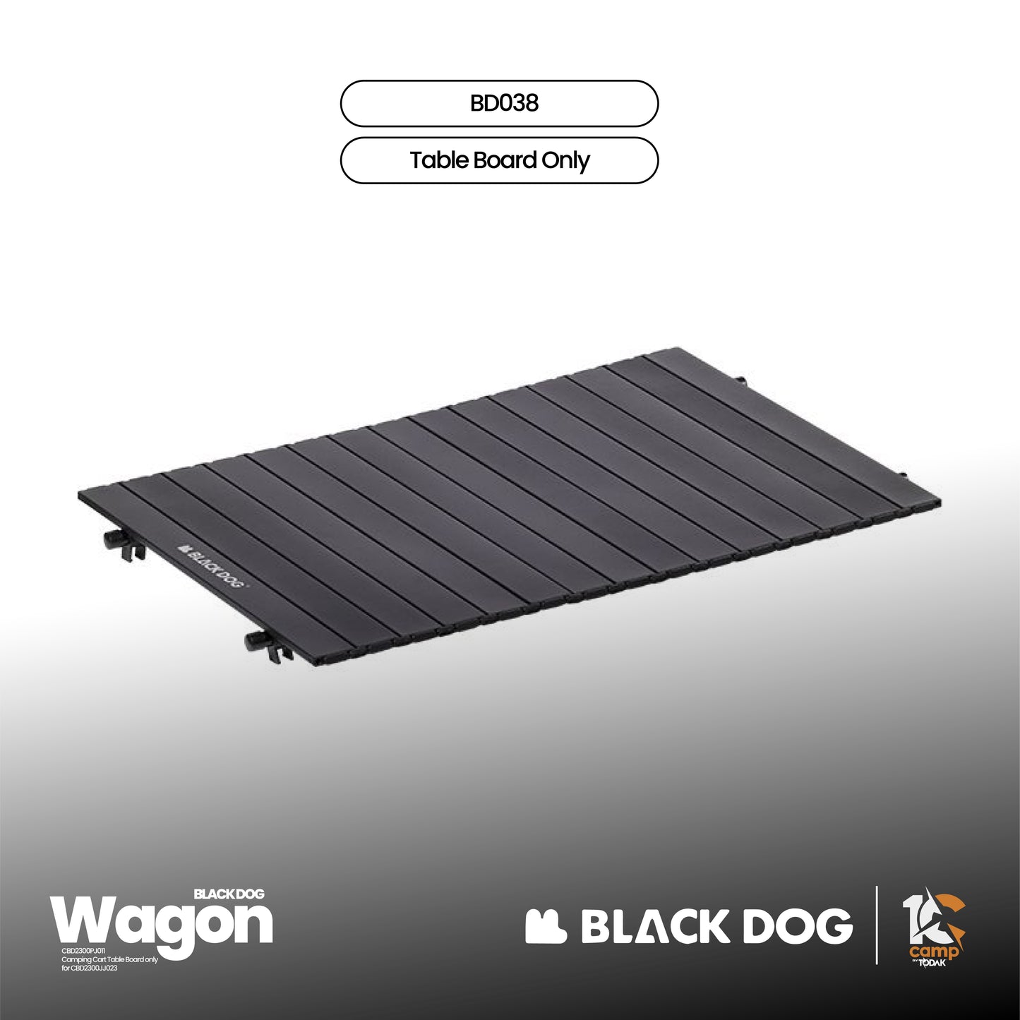 BD008-038 | BLACKDOG CBD2300JJ023 _ Camping Cart (City Walk) 100L | CBD2300PJ011 Table Board-only | BD008 | BD038 | WAGON