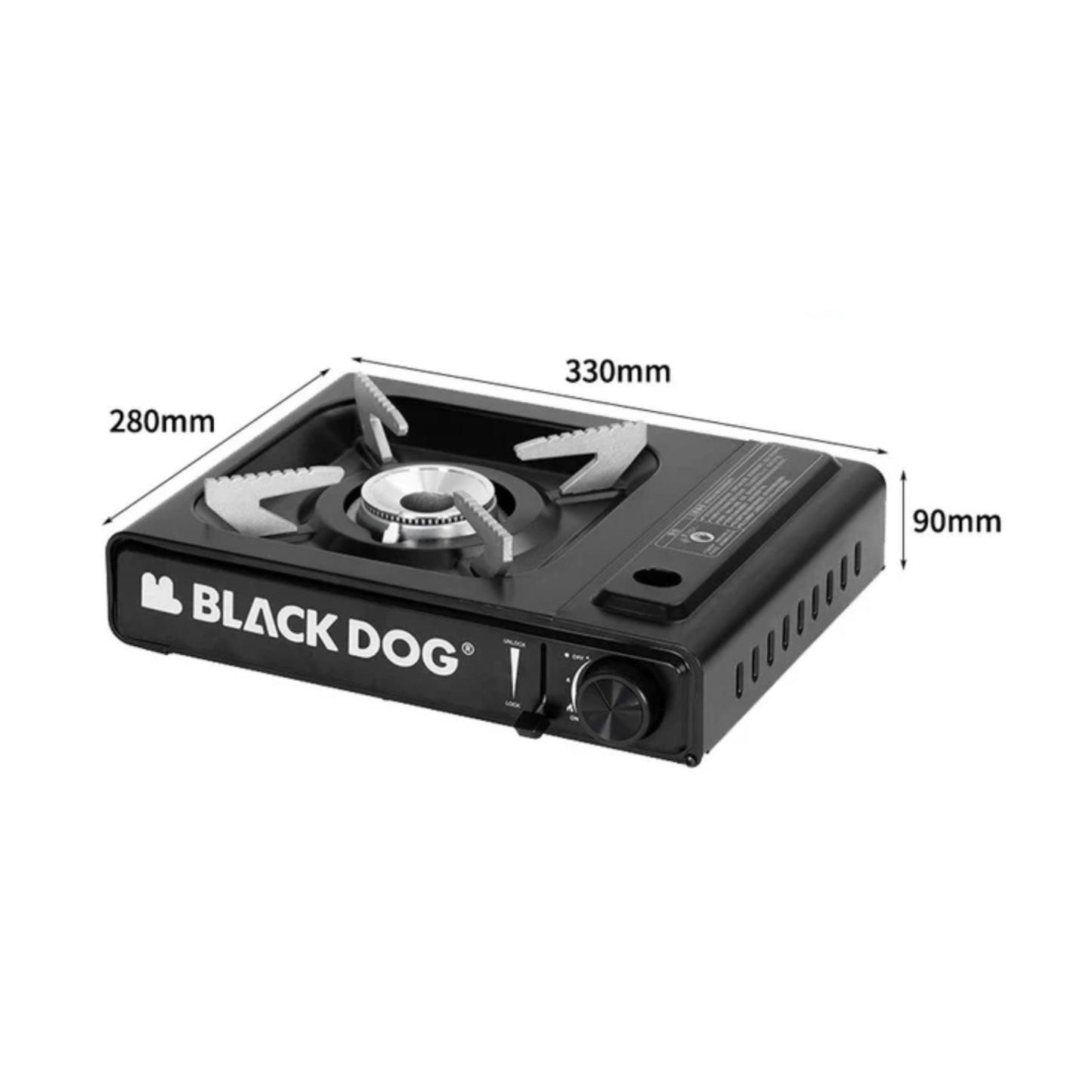 BD047 | BLACKDOG CBD2300012 _ Dinner party gas stove 3.1kW.