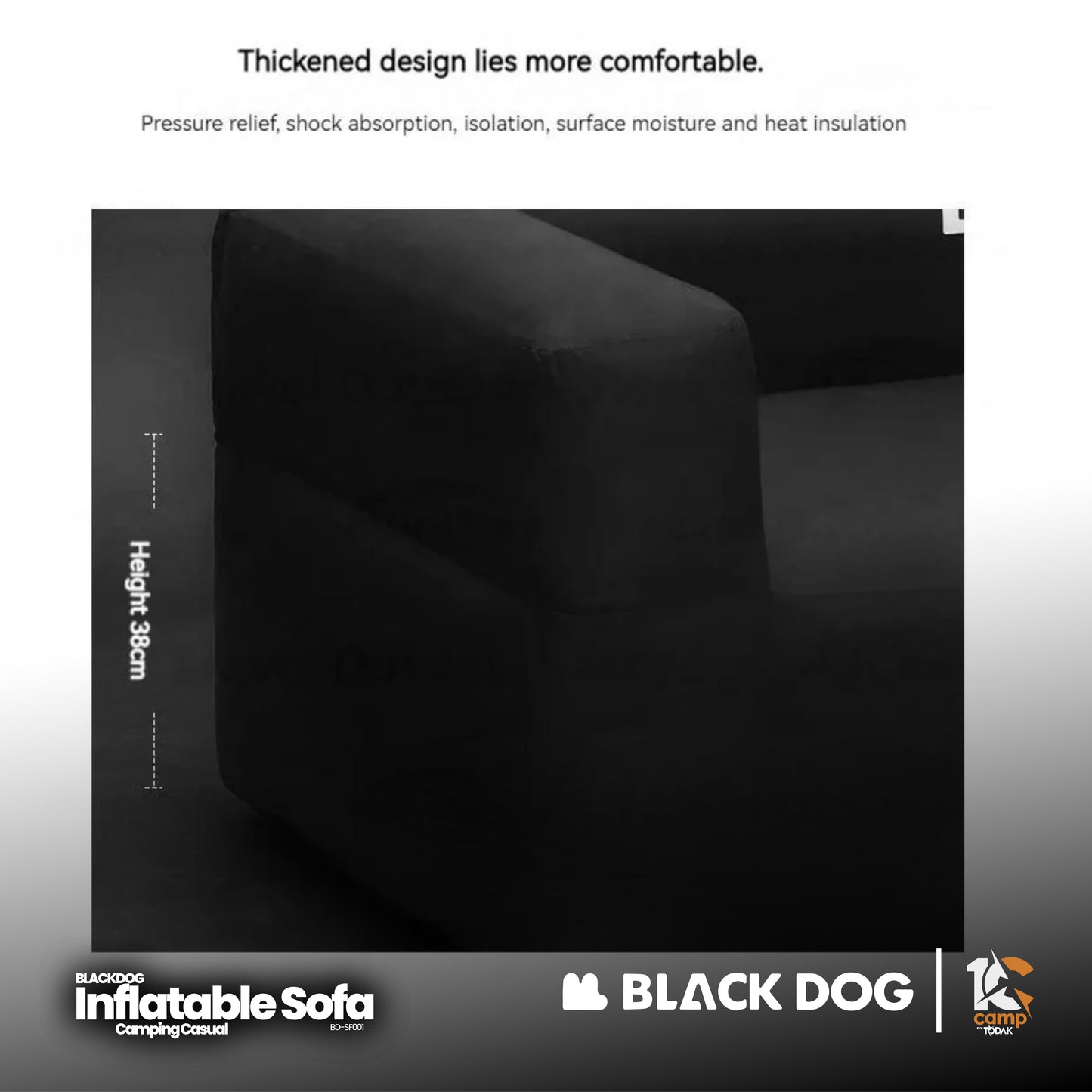BD073 | BLACKDOG BD-SF001 _ Camping Casual Inflatable Sofa