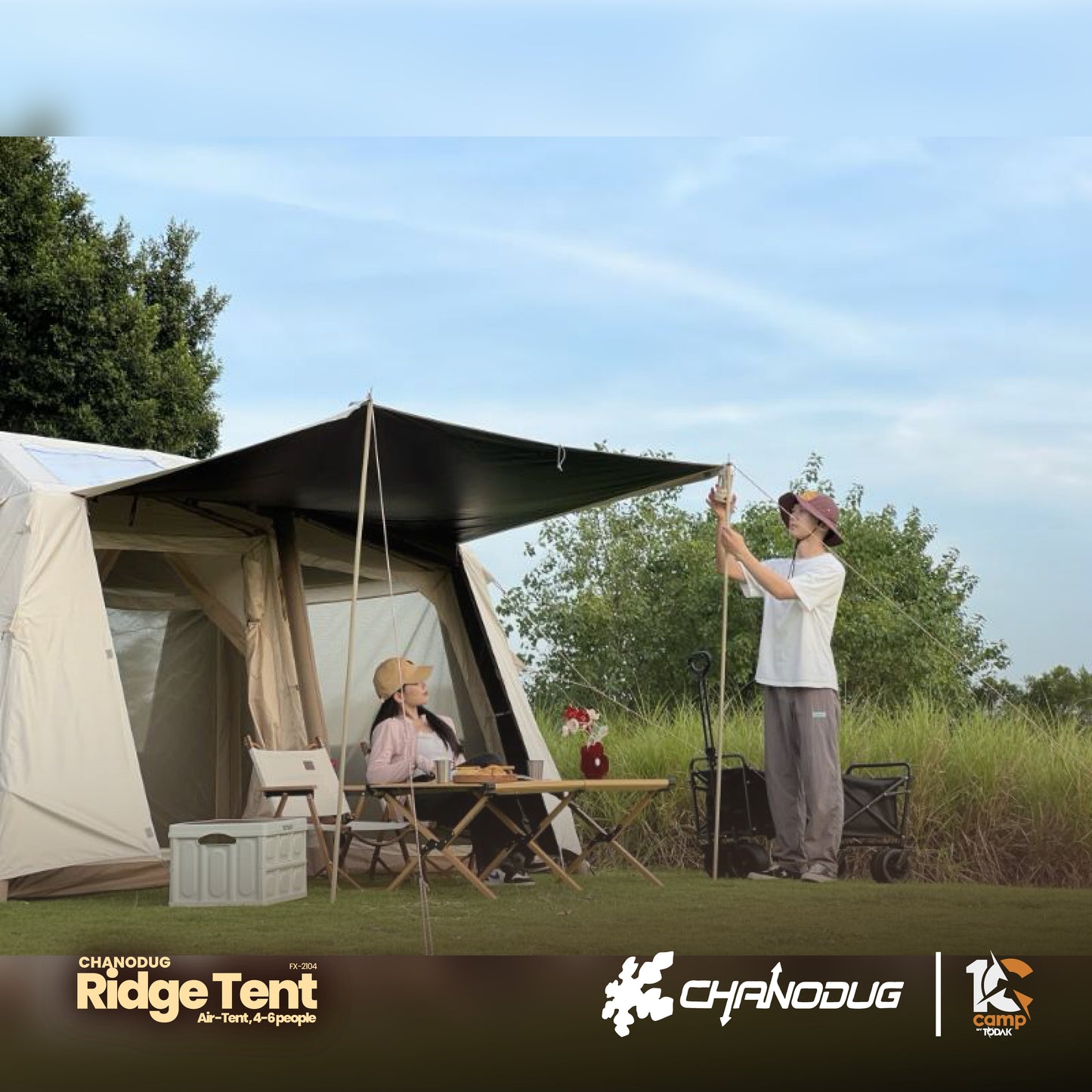 CD001 | CHANODUG FX-2104 Tent 4-6 people