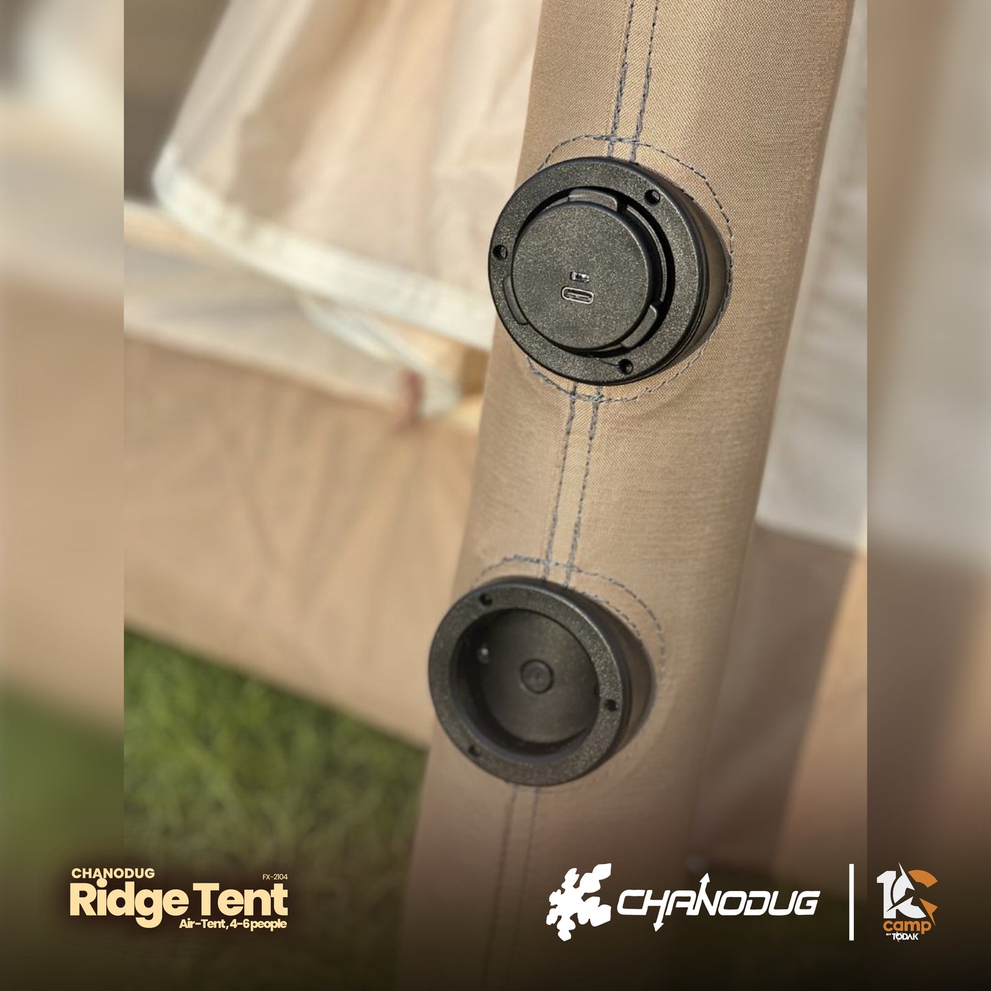 CD001 | CHANODUG FX-2104 Tent 4-6 people