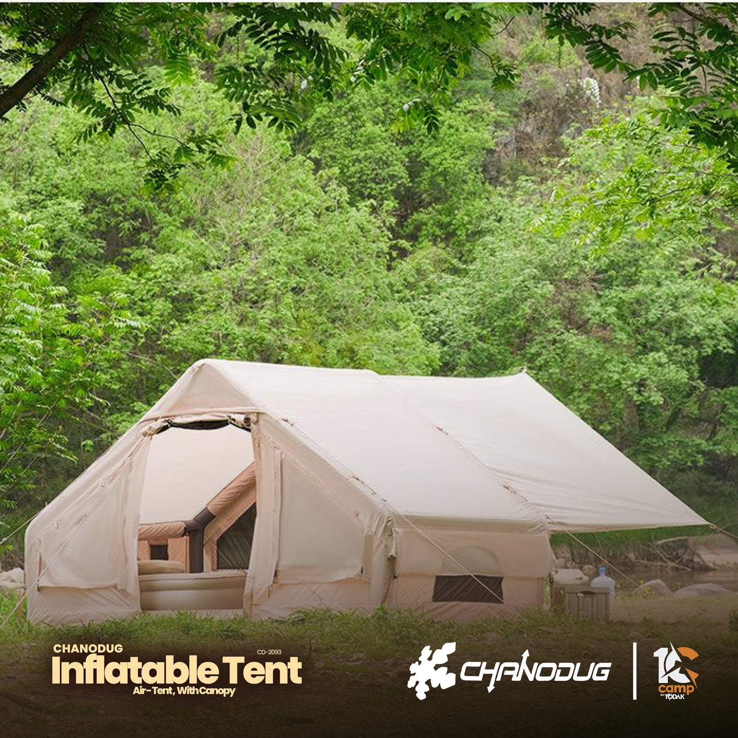 CD003 | CHANODUG CD-2093 Inflatable Tent with Canopy
