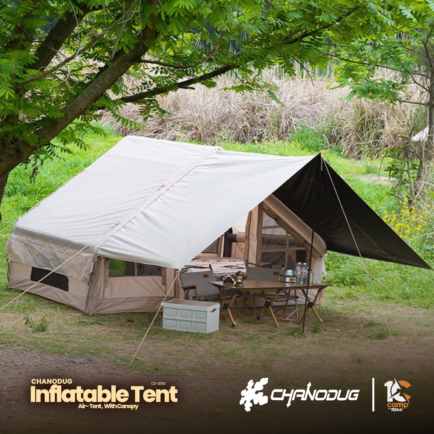 CD003 | CHANODUG CD-2093 Inflatable Tent with Canopy