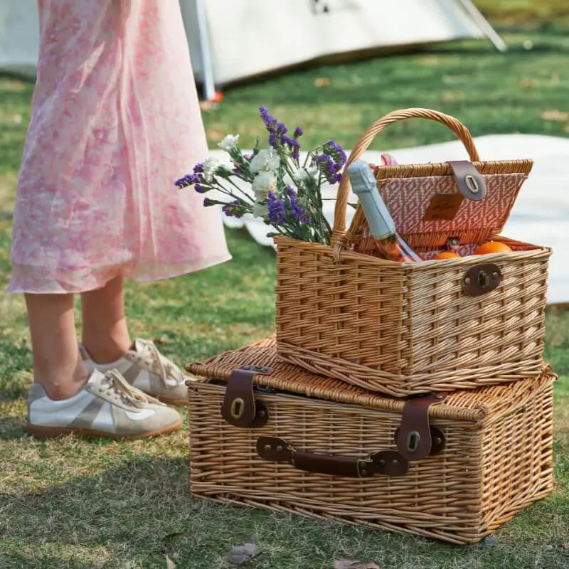 MG040 | MOBI GARDEN NX21671110 _ Handled Picnic Basket