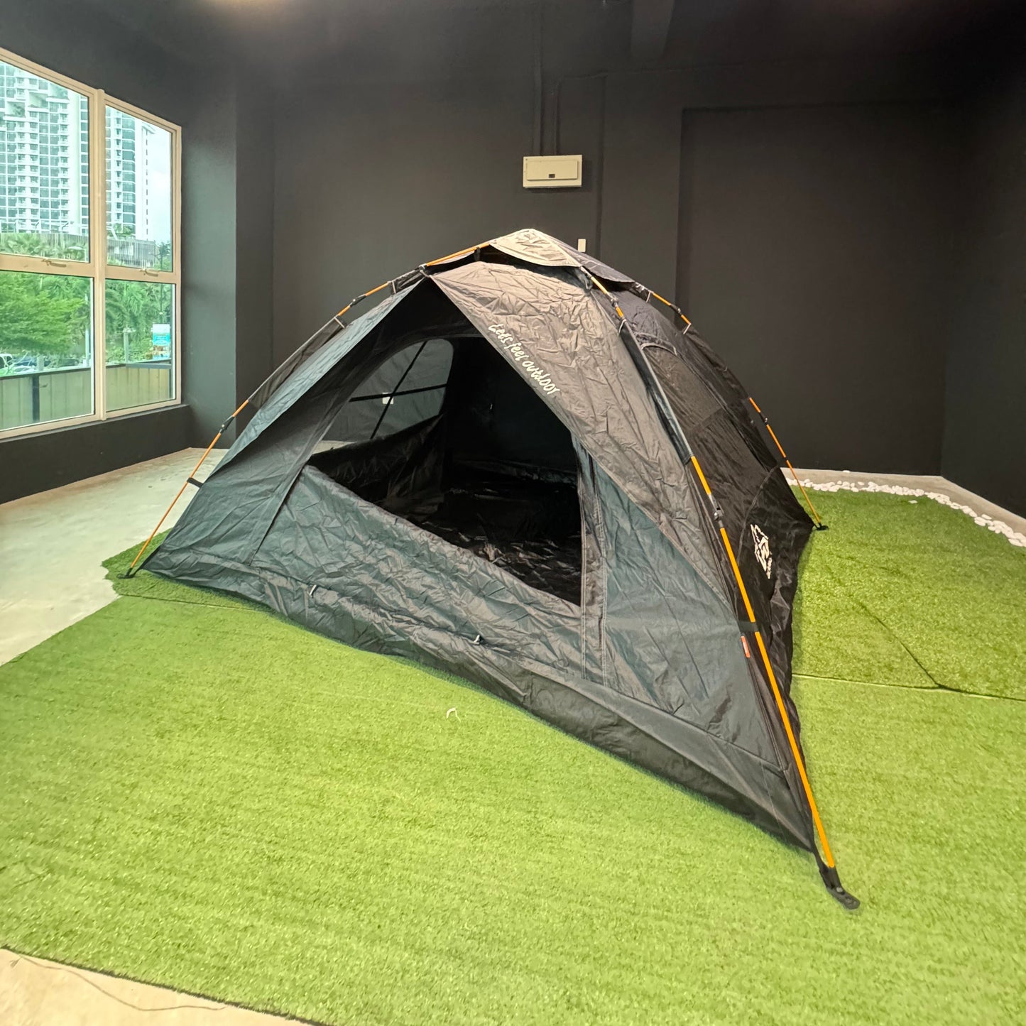 LF006 LFO GJ-2195 S Auto-Tent, Fake Double Decker Tent 2-3 person