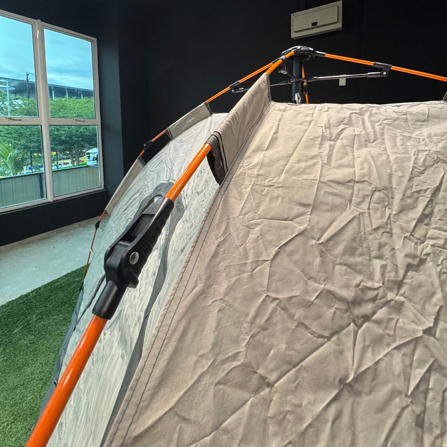 LF005 LFO GJ-2021 S Auto-Tent, 2-3 Persons Single Layer Hydraulic Automatic Tent