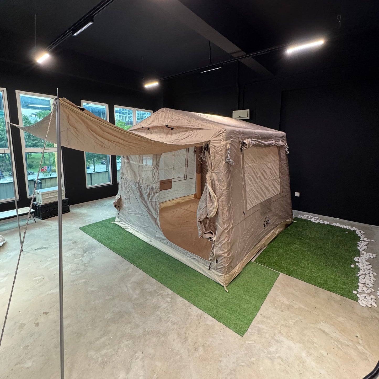 LF007 LFO No 5 Inflatable Tent KHAKI