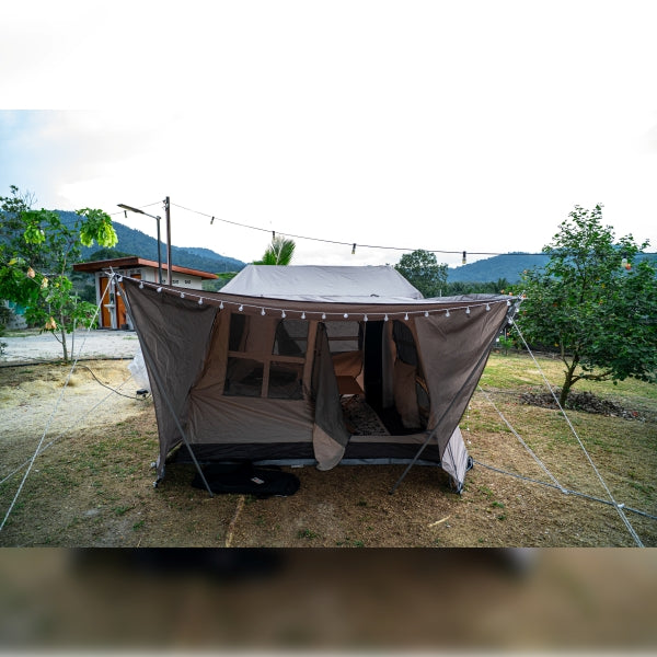 LF030 | LFO GJ-1851 _ 4 person Auto-Tent | KHAKI | 240*240*175cm