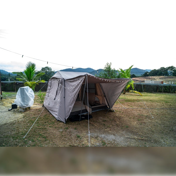 LF030 | LFO GJ-1851 _ 4 person Auto-Tent | KHAKI | 240*240*175cm