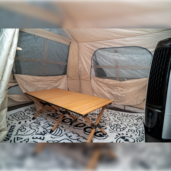 LF030 | LFO GJ-1851 _ 4 person Auto-Tent | KHAKI | 240*240*175cm