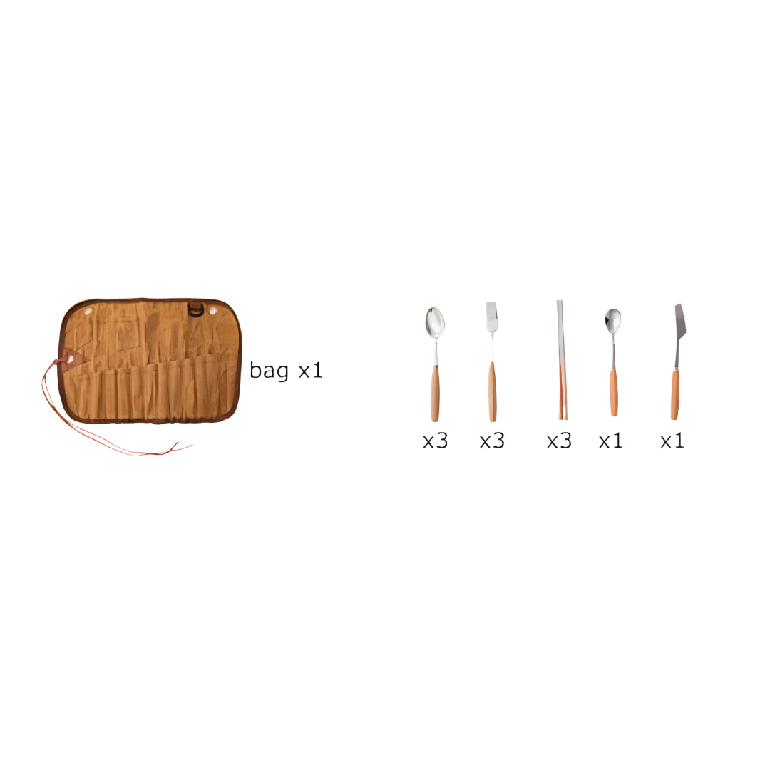 MH039-SZK453 MOUNTAINHIKER Meal Kit with bag