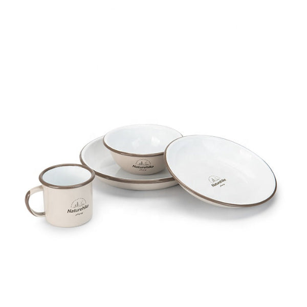 NH124 | NATUREHIKE NH20SJ030 _ Enamel Tableware | φ 210MM