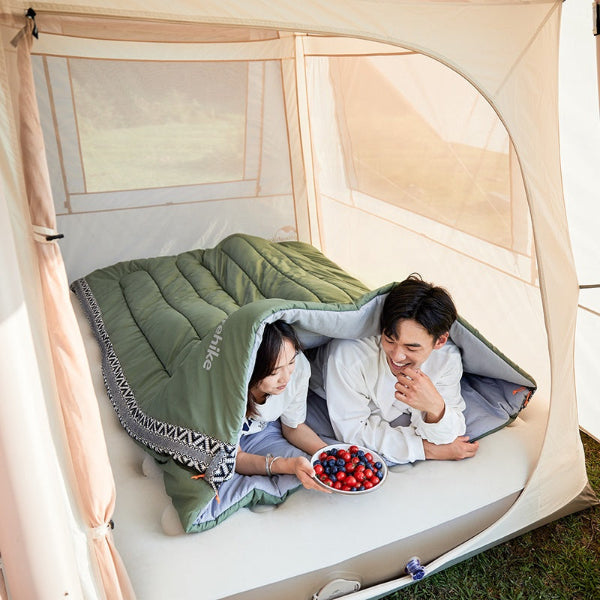 NH126 | NATUREHIKE NH20MSD05 _ L150 sleeping bag _ CRYSTALLINE right zipper