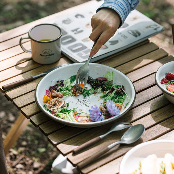 NH124 | NATUREHIKE NH20SJ030 _ Enamel Tableware | φ 210MM