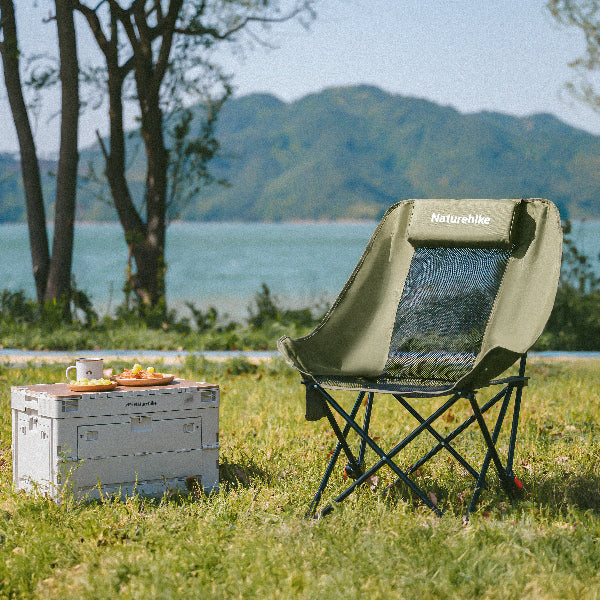 NH109-110 | NATUREHIKE CNK2550JJ019 _ Sea star 002 Gathered high-back mesh moon chair | NH109 | NH110