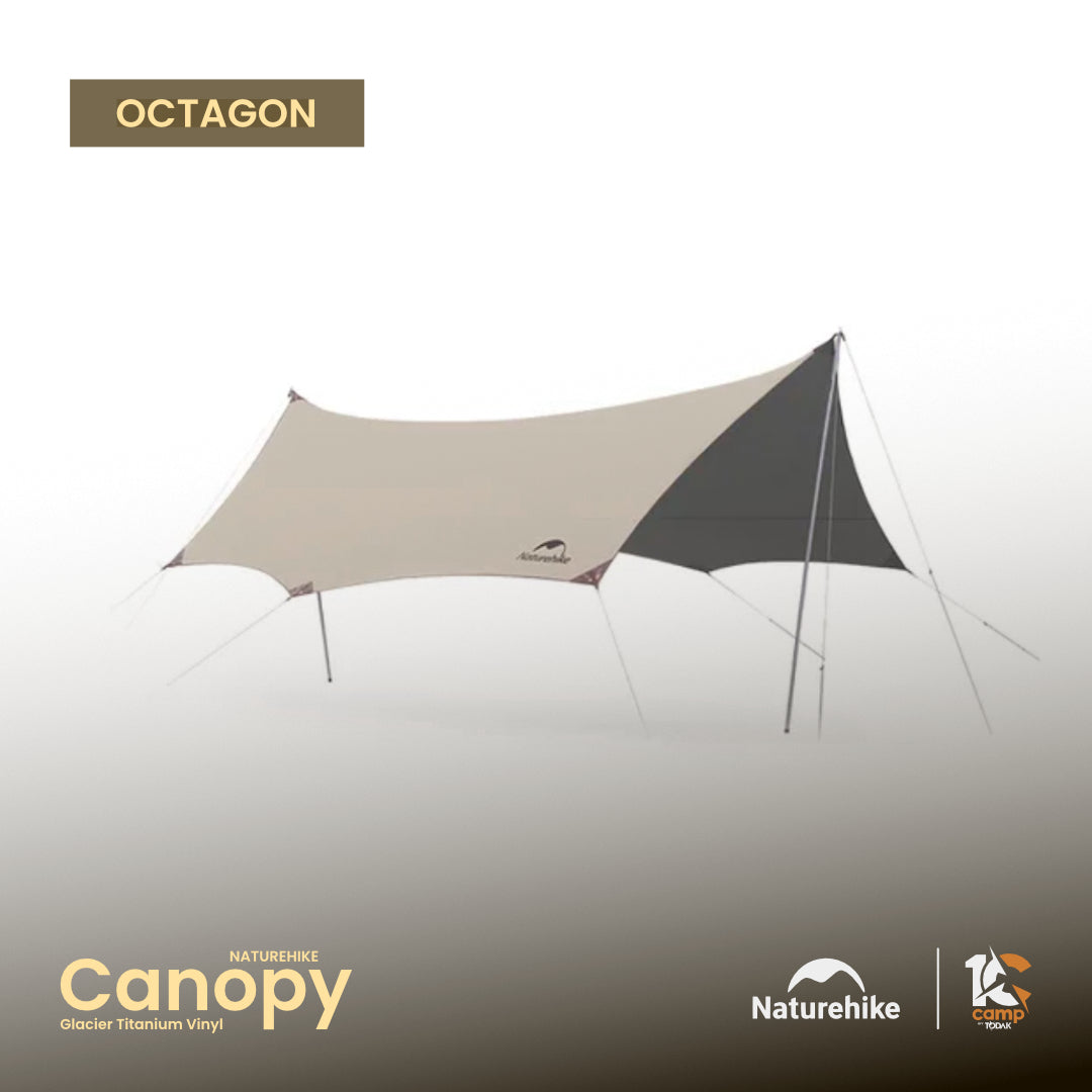 NH007~009 | NATUREHIKE NH19TM004 Glacier Titanium Vinyl Canopy | NH007 | NH008 | NH009 |