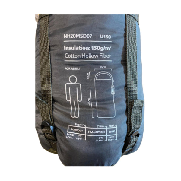 NH046-047 | NH20MSD07 NATUREHIKE U-Series Envelope Sleeping Bag with Hood | NH046 | NH047 |