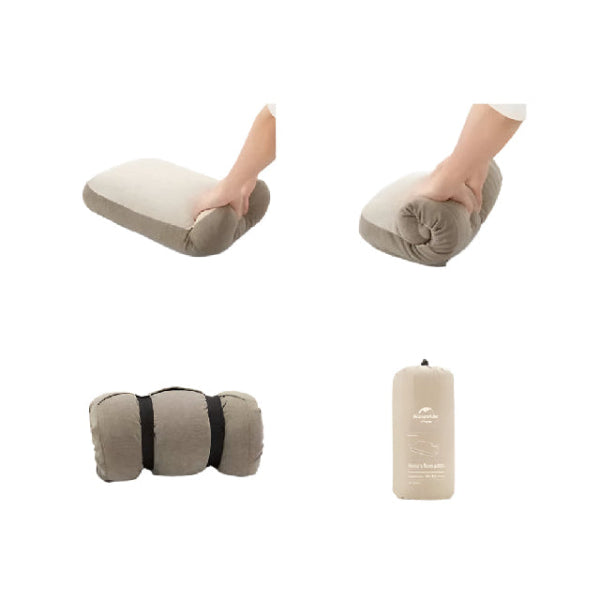 NH061-094 | NATUREHIKE NH22ZT002 Memory Foam Comfort Square Pillow | NH061 Khaki | NH094 Grey |