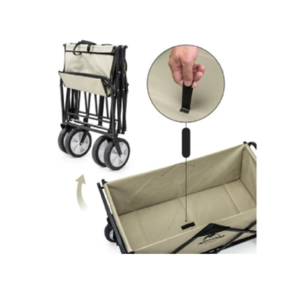 NH030-107 | NATUREHIKE NH19PJ001 _ Outdoor Utility Portable Camping Stroller Folding Trolley 90L + NH20PJ008 Tabletop | NH030 | NH031 | NH095 | NH107