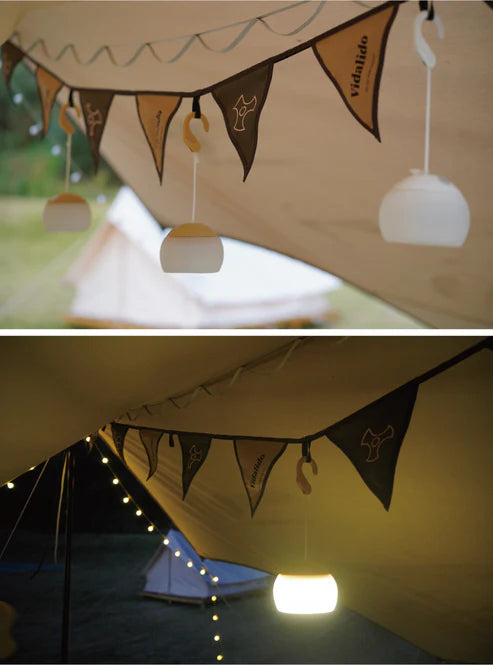 VD028 | VIDALIDO Hanging Flag cotton triangle (5.5m/12 flags)