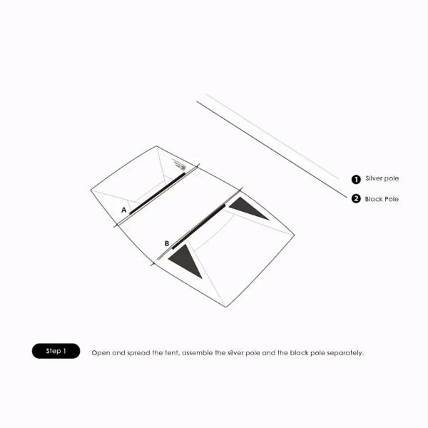 ST132-133 | SHINETRIP #05 Series light tunnel tent | ST132 | ST133