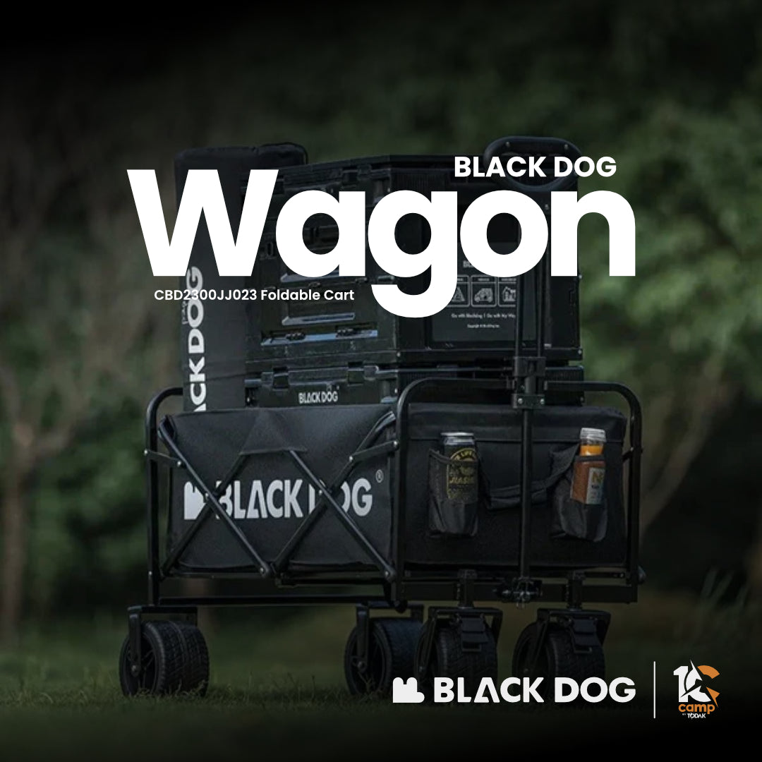 BD008-038-CBD2300JJ023 BLACKDOG Camping Cart (City Walk) 100L / CBD2300PJ011 Table Board-only