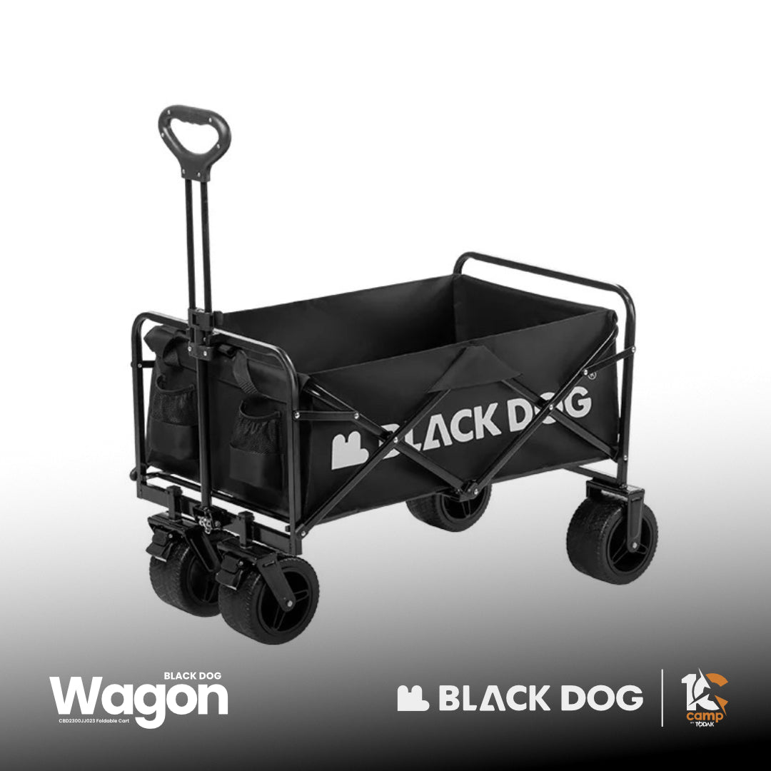 BD008-038-CBD2300JJ023 BLACKDOG Camping Cart (City Walk) 100L / CBD2300PJ011 Table Board-only