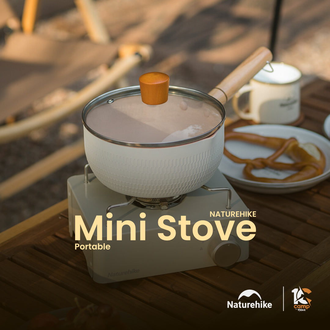 NH039-040-CNH22CJ011 NATUREHIKE Portable Mini Cassette Outdoor Gas Stove 2kW