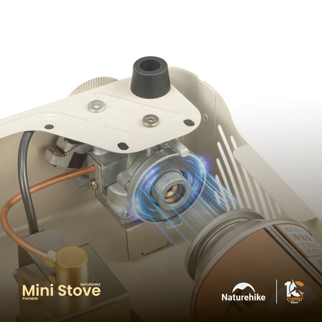 NH039-040-CNH22CJ011 NATUREHIKE Portable Mini Cassette Outdoor Gas Stove 2kW