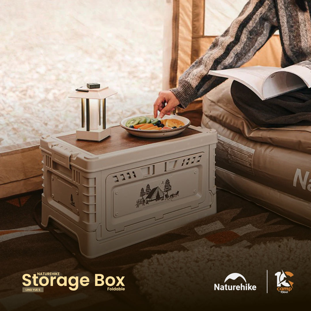 NH041-074-075-CNH22SN019 NATUREHIKE LingYue S PP Foldable Storage Box (Moon light)