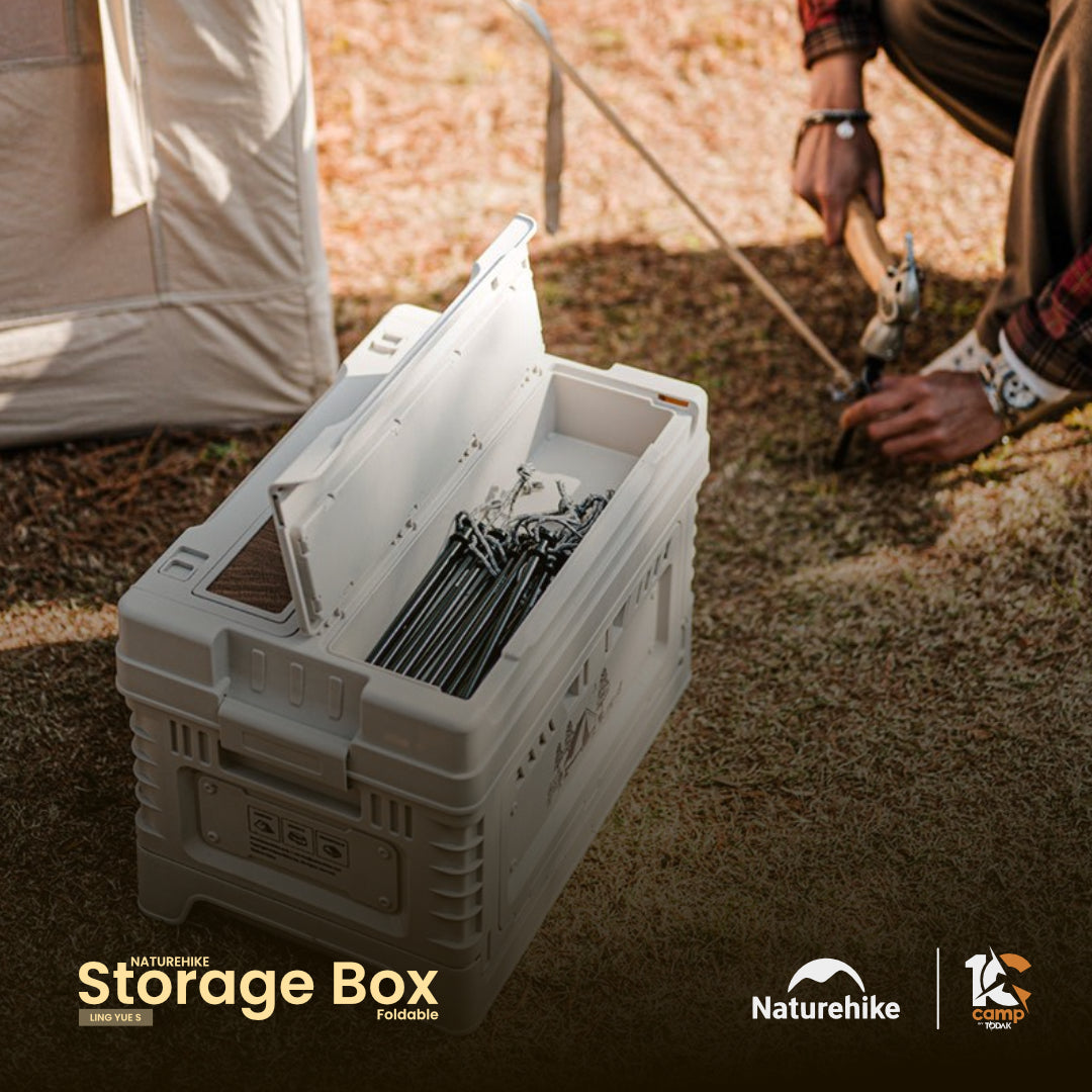 NH041-074-075-CNH22SN019 NATUREHIKE LingYue S PP Foldable Storage Box (Moon light)