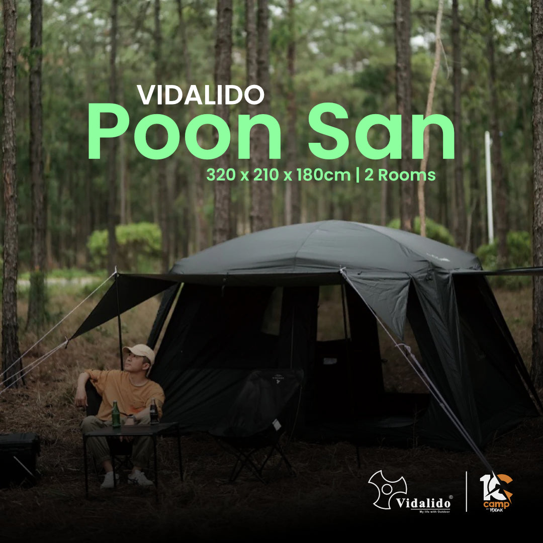 VD003-004 VIDALIDO Poon Saan Camping Tent