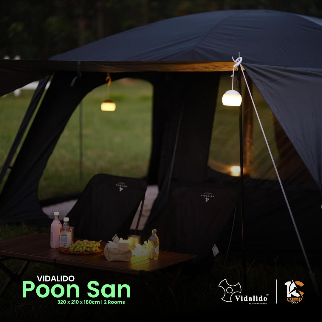 VD003-004 VIDALIDO Poon Saan Camping Tent