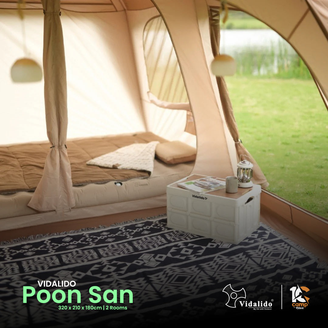 VD003-004 VIDALIDO Poon Saan Camping Tent