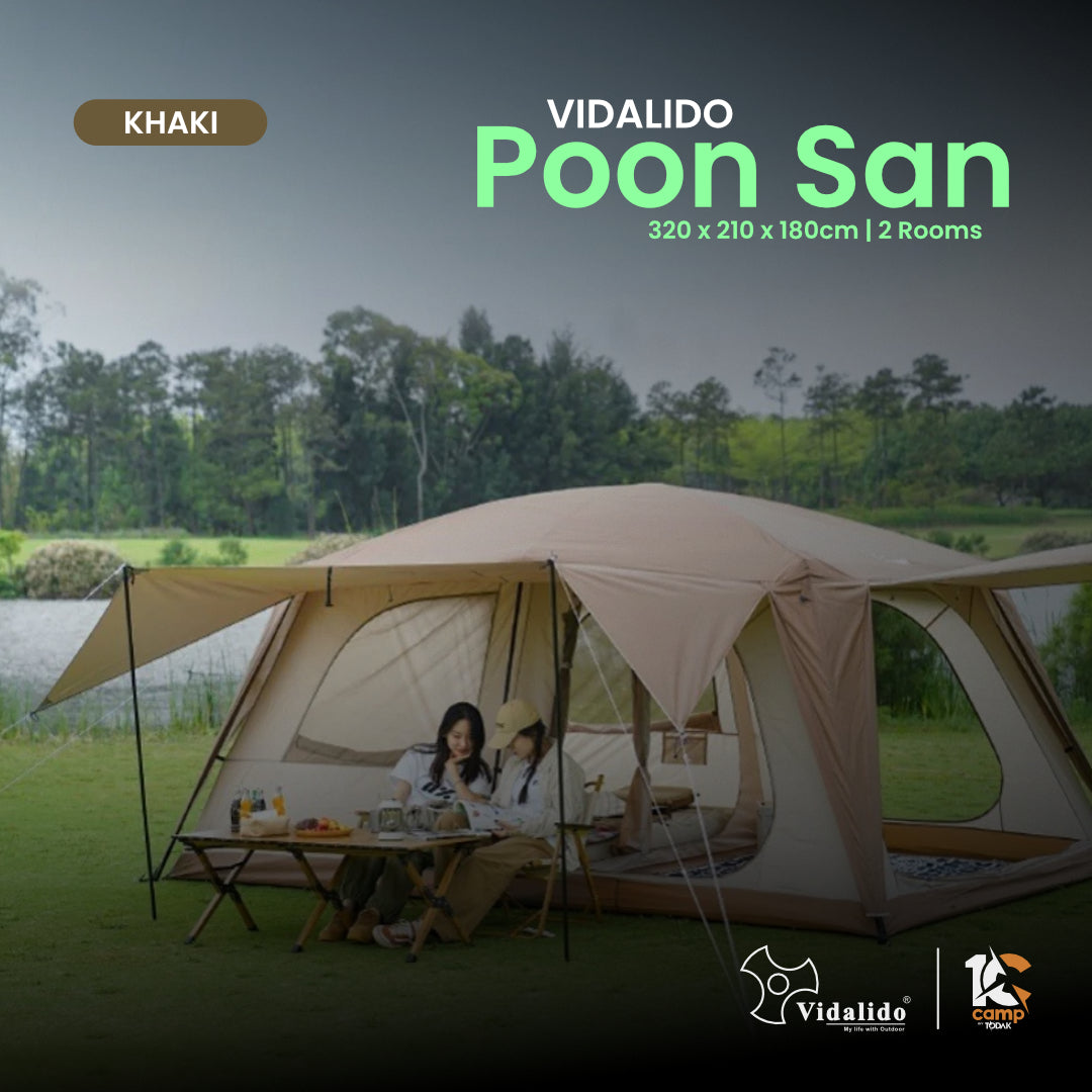 VD003-004 VIDALIDO Poon Saan Camping Tent