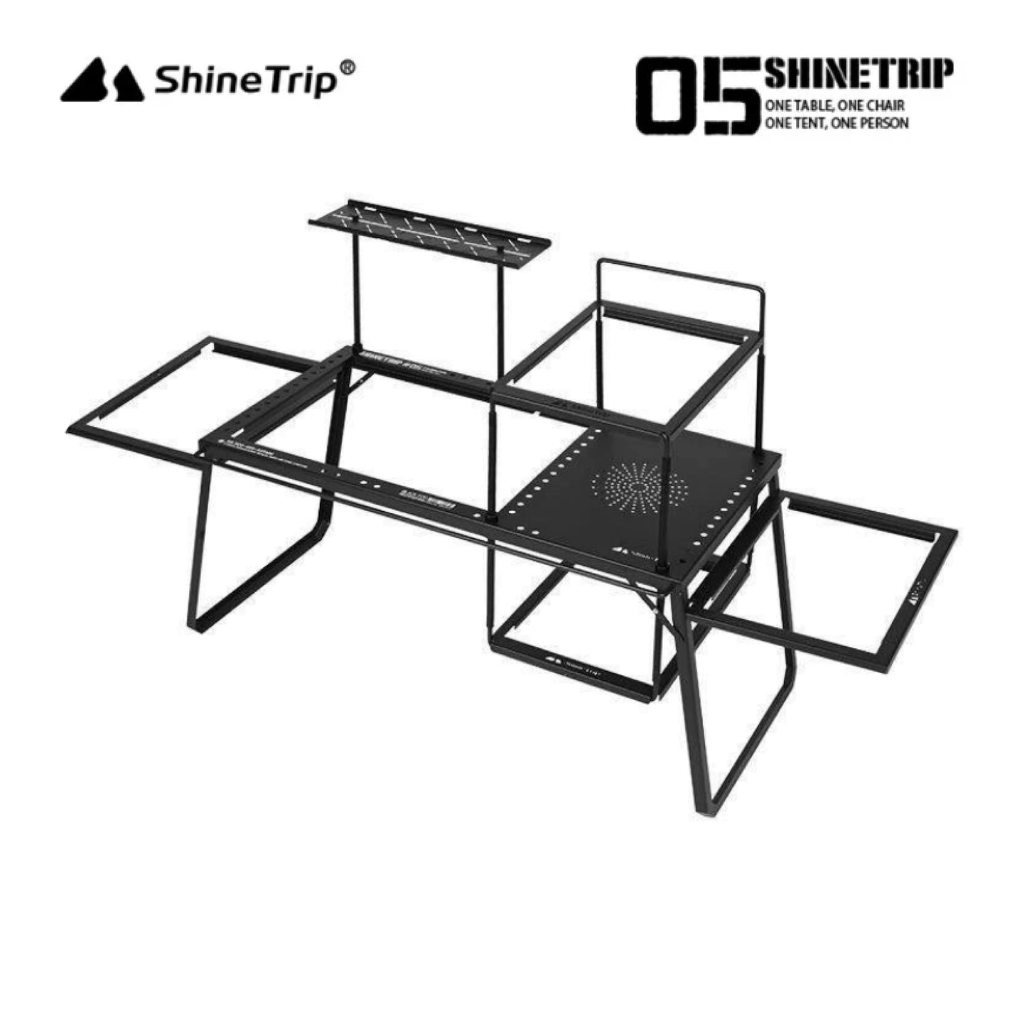 ST031 > 068-A440 SHINE TRIP (ADD-ONS) 05 Series Black Mist IGT Camping Table Additional Accessories