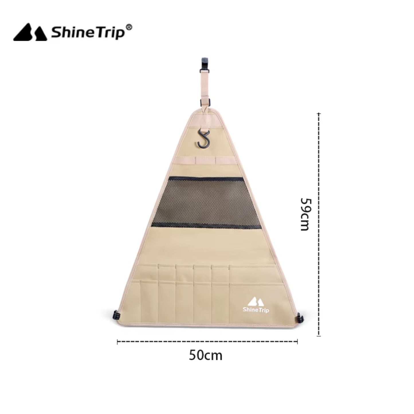 ST041- A347-V0S SHINE TRIP Storage rack triangular bag Small