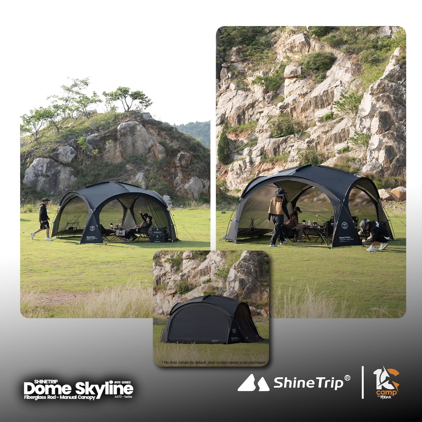 ST006~081 SHINE TRIP ST-05 Series Dome Canopy & Accessories