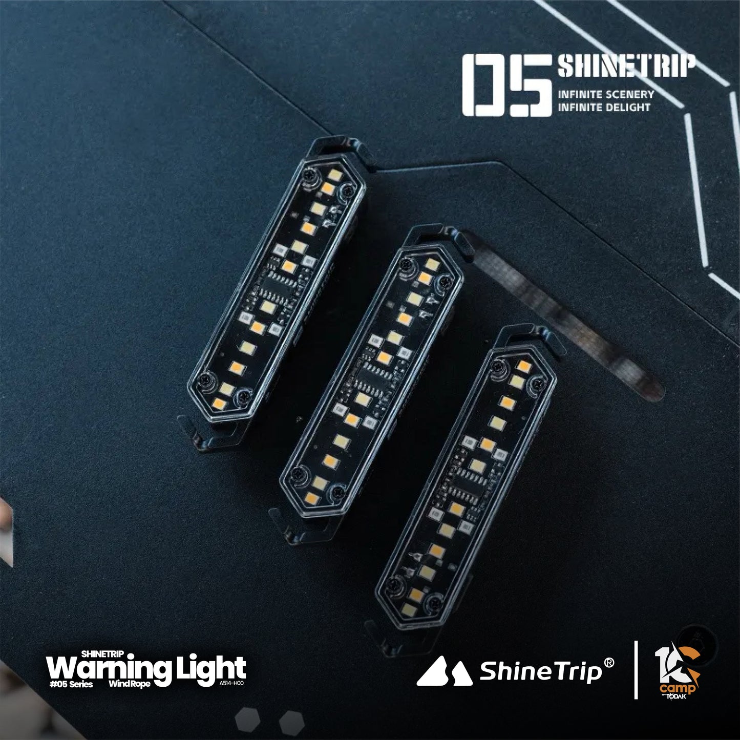 ST083 #05 Series Wind Rope Warning Light