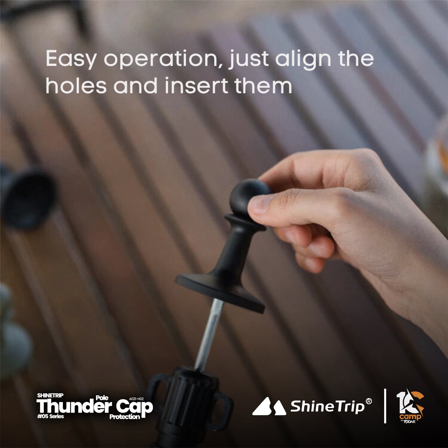 ST086 SHINE TRIP A021-H02 Thunder Cap - Set
