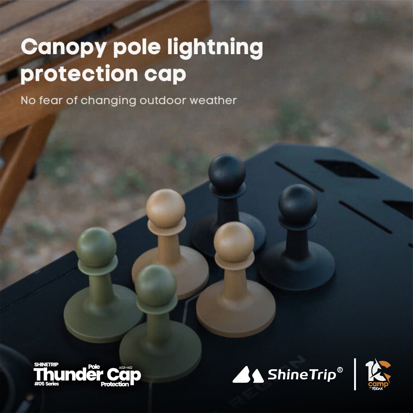ST086 SHINE TRIP A021-H02 Thunder Cap - Set