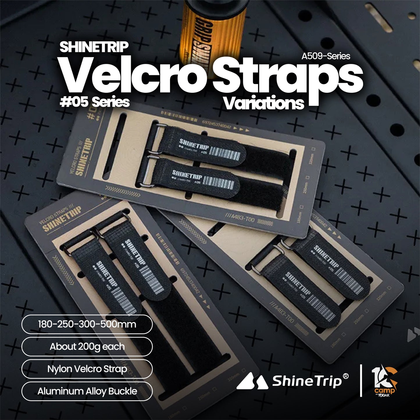 ST087~090 #05 Series Velcro straps