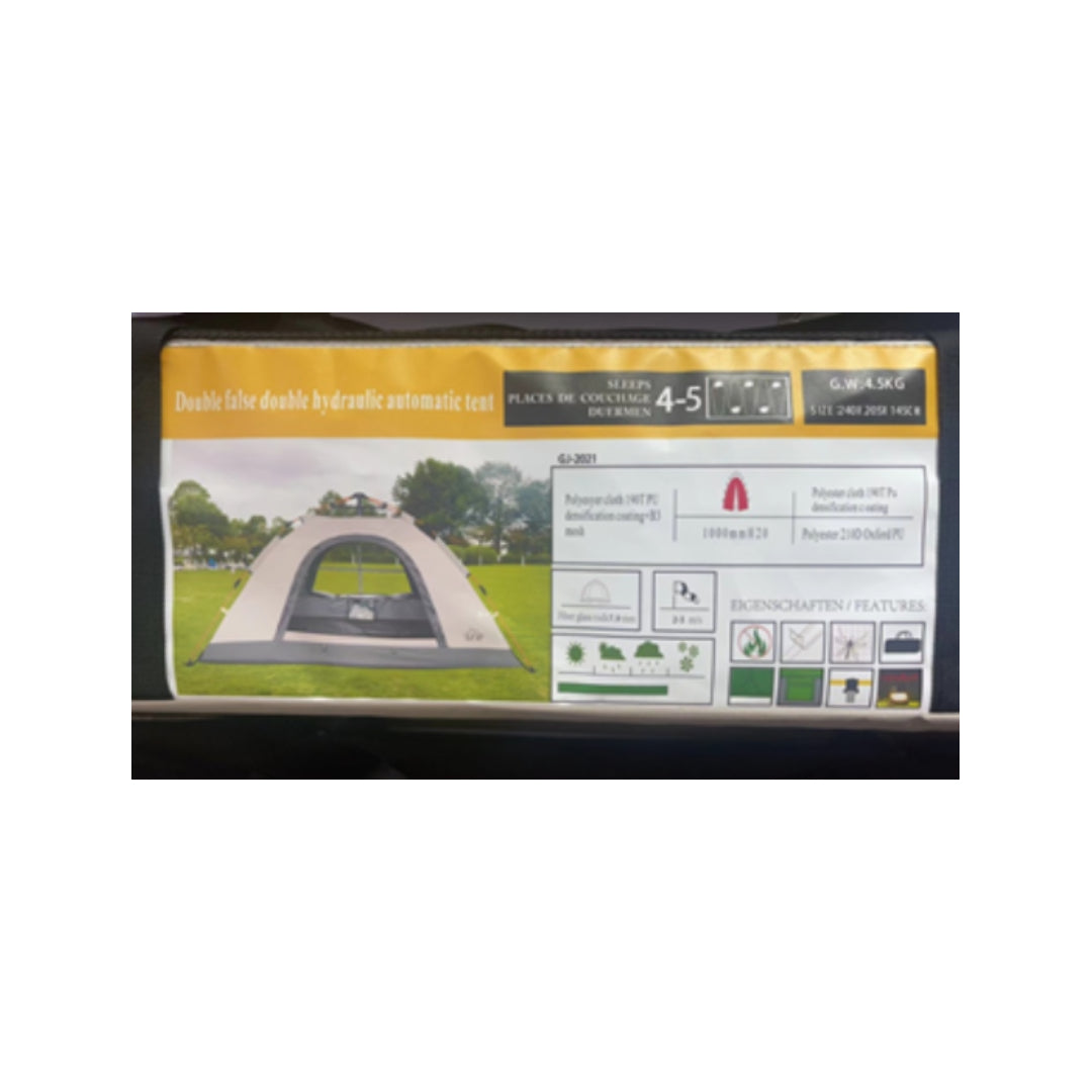 LF005 LFO GJ-2021 S Auto-Tent, 2-3 Persons Single Layer Hydraulic Automatic Tent