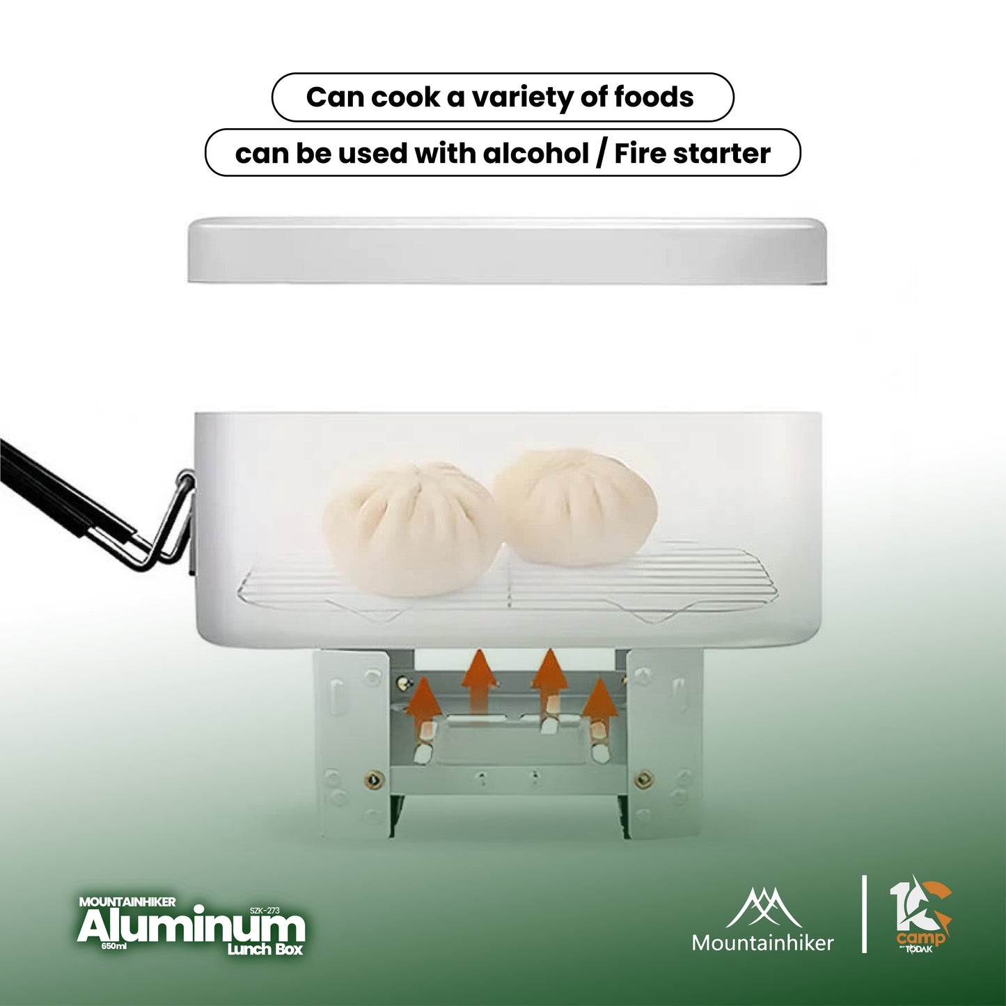 MH054 SZK273 Aluminum Lunch Box