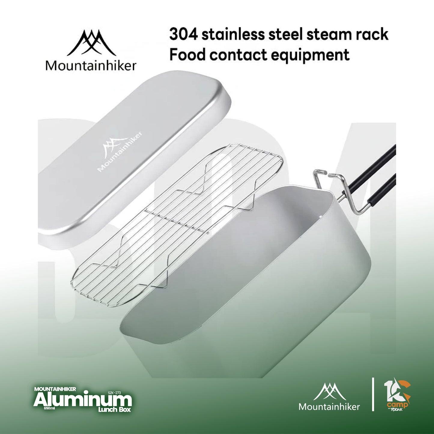 MH054 SZK273 Aluminum Lunch Box