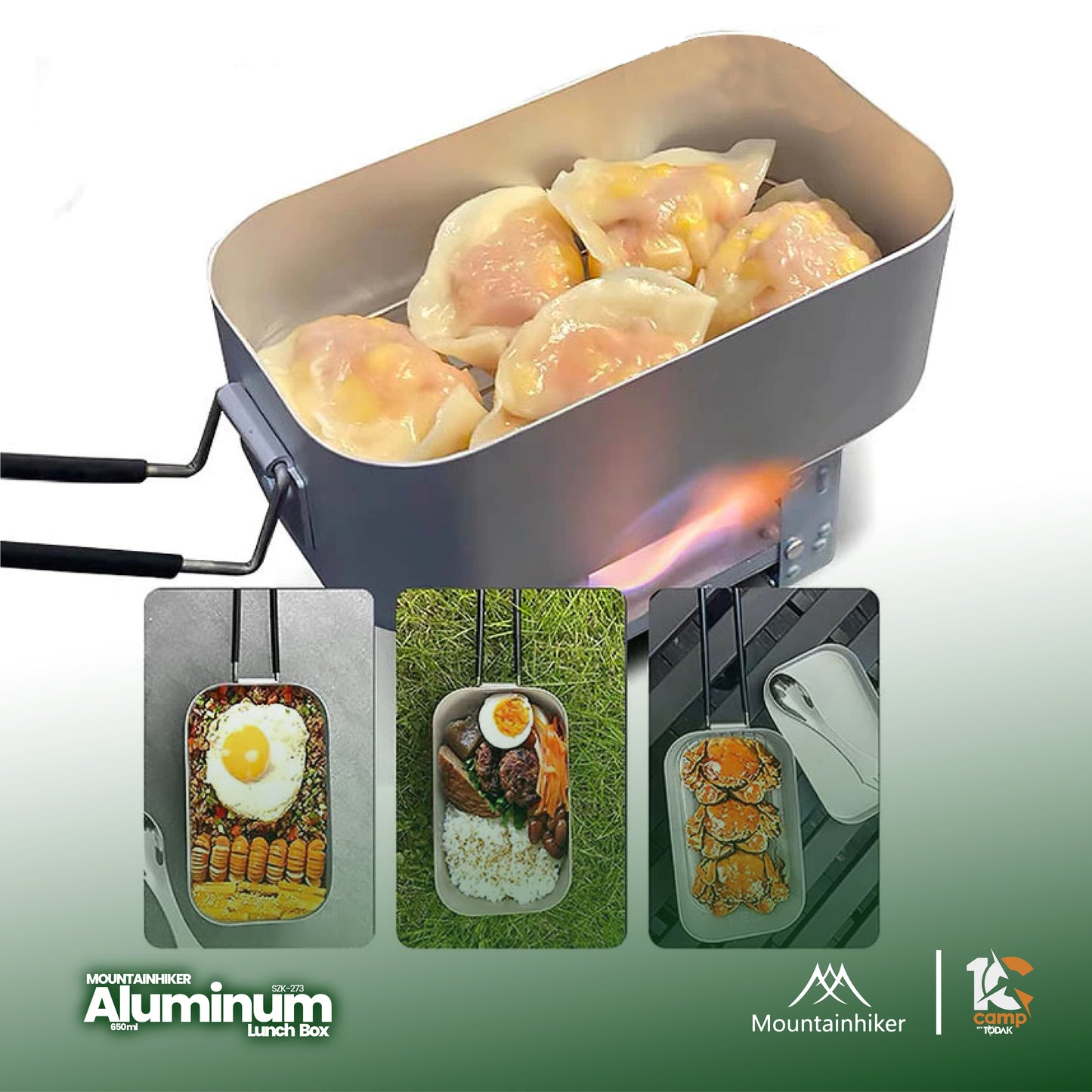 MH054 SZK273 Aluminum Lunch Box